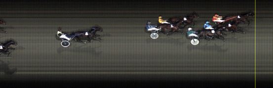 Målfoto for løp 6 på bane LE den 27.03.2017