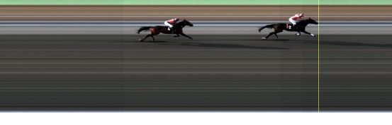 Målfoto for løp 2 på bane LE den 24.04.2017