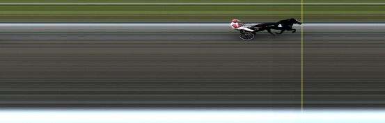 Målfoto for løp 2 på bane LE den 12.06.2017