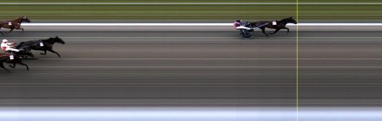 Målfoto for løp 8 på bane LE den 12.06.2017