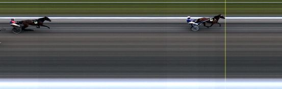 Målfoto for løp 9 på bane LE den 12.06.2017