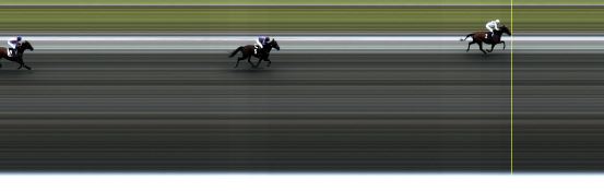 Målfoto for løp 1 på bane LE den 24.06.2017