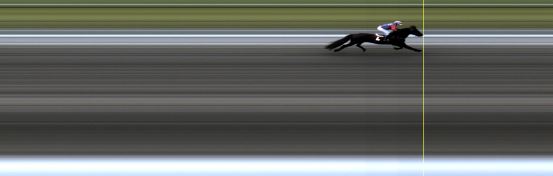 Målfoto for løp 8 på bane LE den 03.07.2017