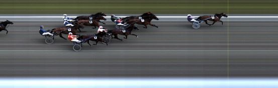 Målfoto for løp 5 på bane LE den 17.07.2017