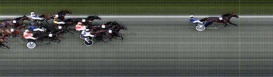 Målfoto for løp 8 på bane LE den 07.08.2017