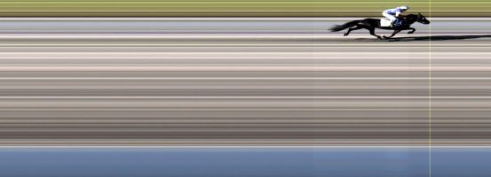 Målfoto for løp 21 på bane LE den 31.08.2017