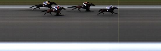 Målfoto for løp 3 på bane LE den 04.09.2017