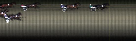 Målfoto for løp 8 på bane LE den 04.09.2017