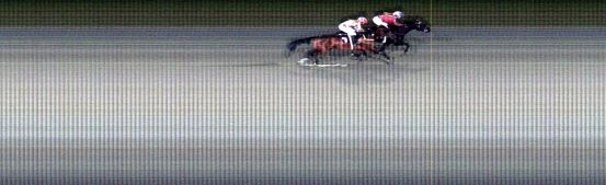 Målfoto for løp 1 på bane LE den 07.10.2017