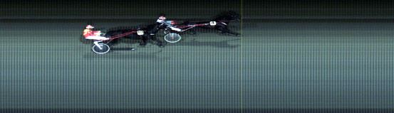 Målfoto for løp 1 på bane LE den 16.10.2017