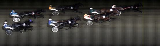 Målfoto for løp 6 på bane LE den 16.10.2017