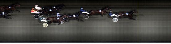 Målfoto for løp 2 på bane LE den 13.11.2017