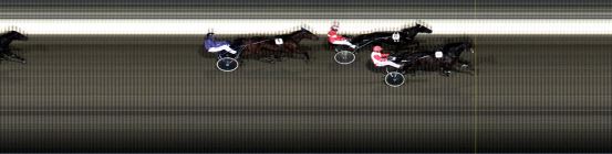 Målfoto for løp 1 på bane LE den 11.12.2017