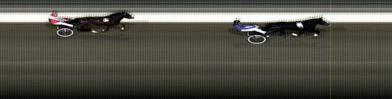 Målfoto for løp 8 på bane LE den 11.12.2017