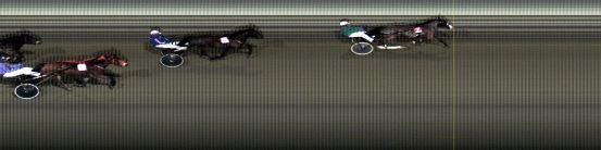 Målfoto for løp 3 på bane LE den 08.01.2018