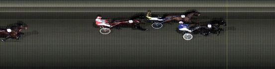 Målfoto for løp 1 på bane LE den 15.01.2018