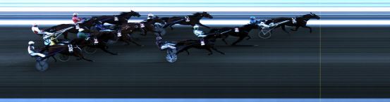 Målfoto for løp 3 på bane LE den 27.01.2018