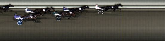 Målfoto for løp 5 på bane LE den 05.02.2018