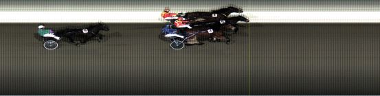 Målfoto for løp 7 på bane LE den 12.02.2018