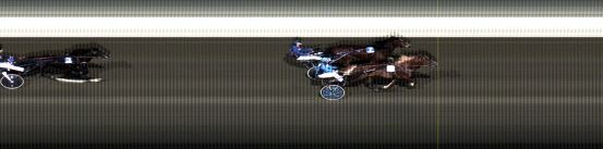 Målfoto for løp 2 på bane LE den 19.02.2018