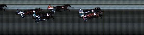 Målfoto for løp 3 på bane LE den 26.02.2018