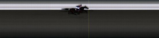 Målfoto for løp 7 på bane LE den 05.03.2018