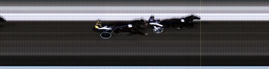 Målfoto for løp 2 på bane LE den 12.03.2018