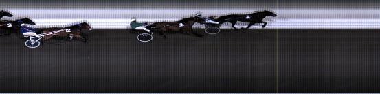 Målfoto for løp 6 på bane LE den 12.03.2018