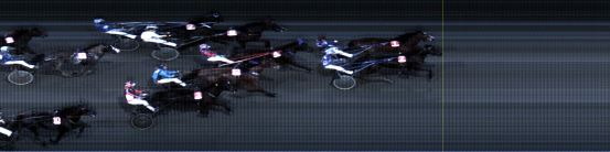 Målfoto for løp 3 på bane LE den 26.03.2018