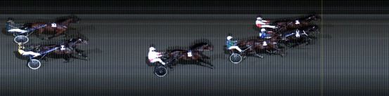 Målfoto for løp 6 på bane LE den 26.03.2018