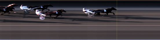 Målfoto for løp 2 på bane LE den 01.04.2018