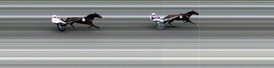 Målfoto for løp 6 på bane LE den 07.04.2018