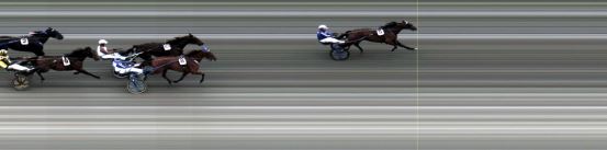 Målfoto for løp 7 på bane LE den 07.04.2018