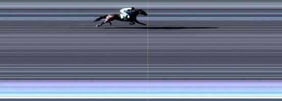 Målfoto for løp 21 på bane LE den 16.04.2018