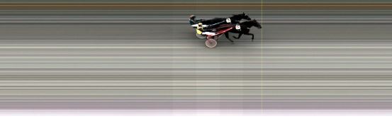 Målfoto for løp 1 på bane LE den 23.04.2018