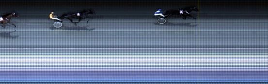 Målfoto for løp 8 på bane LE den 23.04.2018