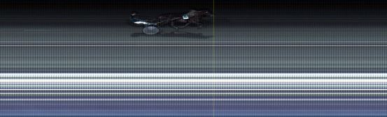 Målfoto for løp 9 på bane LE den 23.04.2018