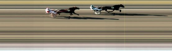 Målfoto for løp 1 på bane LE den 07.05.2018