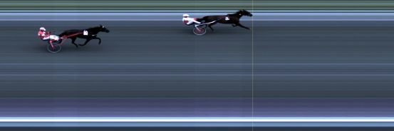 Målfoto for løp 3 på bane LE den 11.06.2018