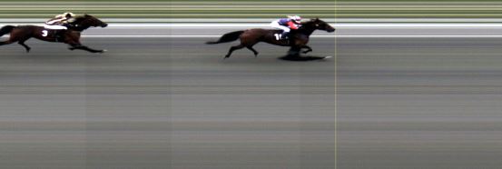 Målfoto for løp 5 på bane LE den 11.06.2018