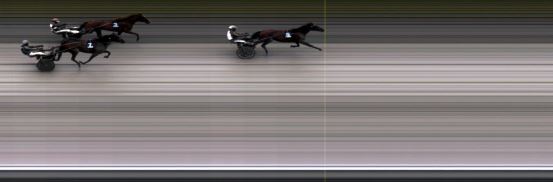 Målfoto for løp 2 på bane LE den 23.06.2018