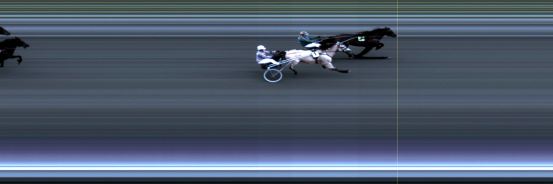 Målfoto for løp 1 på bane LE den 02.07.2018