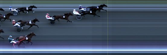 Målfoto for løp 8 på bane LE den 02.07.2018