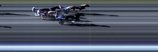 Målfoto for løp 2 på bane LE den 09.07.2018