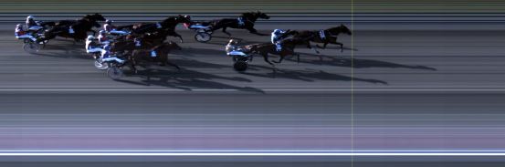 Målfoto for løp 2 på bane LE den 14.07.2018