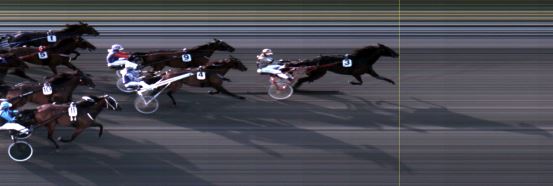 Målfoto for løp 5 på bane LE den 14.07.2018