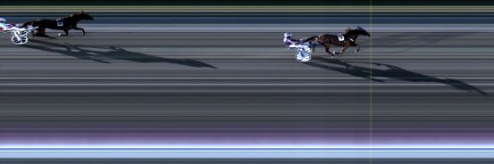 Målfoto for løp 7 på bane LE den 23.07.2018