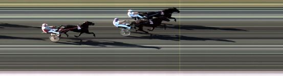 Målfoto for løp 3 på bane LE den 30.07.2018