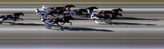 Målfoto for løp 2 på bane LE den 06.08.2018