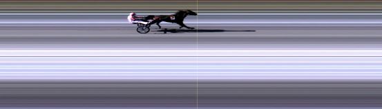 Målfoto for løp 21 på bane LE den 06.08.2018